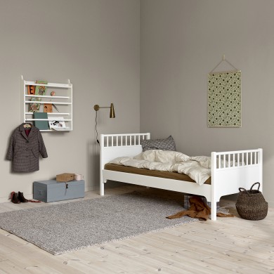 Oliver Furniture Jugendbett 90x200cm in weiß