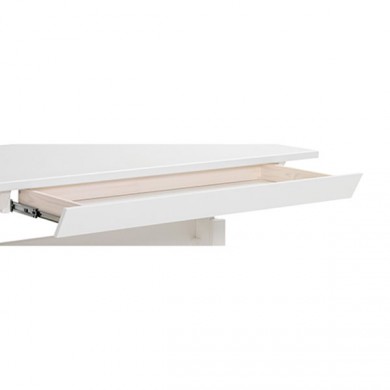 LIFETIME Schublade für höhenverstellbaren Schreibtisch in weiß - Breite 120cm