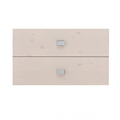 LIFETIME Schubladenset für Regal in white wash - Griffe separat 