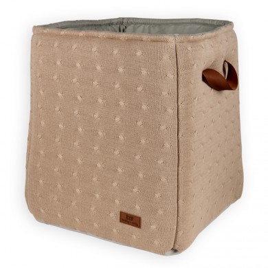 Baby's Only Aufbewahrungskorb Zopf beige 38x38x44cm