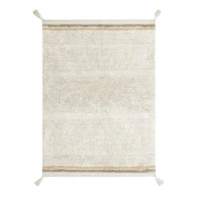 Lorena Canals waschbarer Teppich 'Bloom' natural 120x160cm