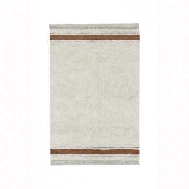 Lorena Canals waschbarer Teppich 'Gastro' toffee 140x200cm