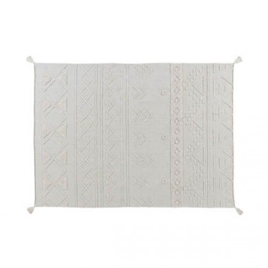 Lorena Canals waschbarer Teppich 'Tribu' in creme 140x200cm