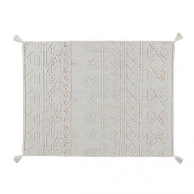 Lorena Canals waschbarer Teppich 'Tribu' in creme 120x160cm