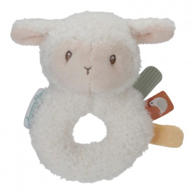 Little Dutch Weiche Ringrassel Schaf 'Little Farm' 