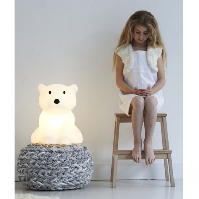 MrMaria Lampe Eisbär Nanuk - Höhe 50cm