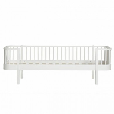 Oliver Furniture Wood Collection Sofabett 90x200cm cm weiß