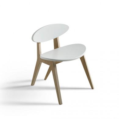 Oliver Furniture Wood PingPong Stuhl weiß/Eiche