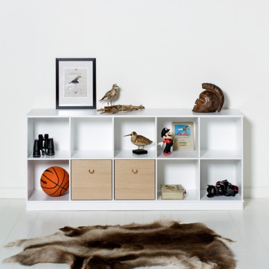 Oliver Furniture Wood Standregal horizontal 5x2 