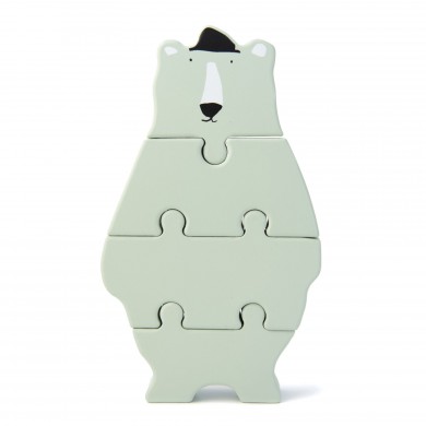 Trixie Holzpuzzle in Tierform "Mr. Polar Bear" 