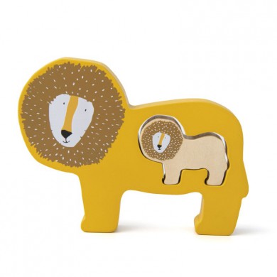 Trixie Babypuzzle Holz "Mr. Lion" 