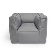 Jollein Kindersessel/Sitzsack in storm grey