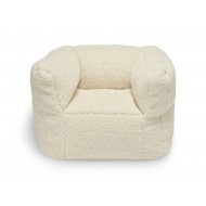 Jollein Bouclé Kindersessel/Sitzsack in ivory