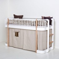 Oliver Furniture Vorhangset natur für halbhohes Bett/Etagenbet...