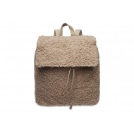 Jollein Rucksack Bouclé 24x13cm in biscuit