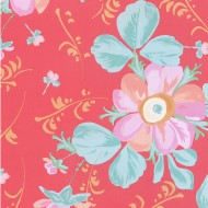 Eijffinger Rice "Everyday Magic" Tapete Floral in rot