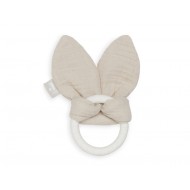 Jollein Beißring Silikon Bunny Ears in nougat