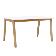 Bopita Ivar Spieltisch rechteckig 95x55cm weiß/Buche 