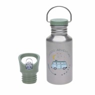 Lässig Trinkflasche Adventure Bus in olive