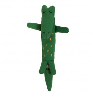 Roommate Stoffpuppe bzw. Kuscheltier Organic 'Krokodil' in grün ca. H 31cm