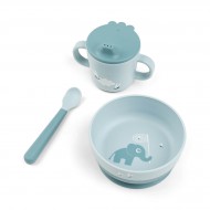 Done by Deer 'Foodie' first meal set Elphee in blau