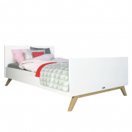 Bopita Doppelbett Lynn in weiß/natur 120x200cm