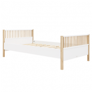 Bopita Doppelbett Mika in weiß/natur 120x200cm