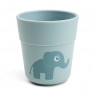 Done by Deer 'Foodie' Kinderbecher Elphee in blau