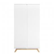 Bopita 2-türiger Schrank Lynn in weiß/natur