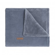 Baby's Only Babydecke mit Teddyfutter Sense vintage blue 95x70cm