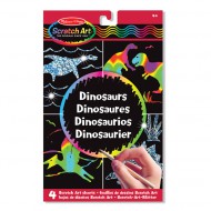Melissa & Doug "Scratch Art" Dinosaurier