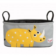 Kinderwagentasche Nashorn von 3 Sprouts