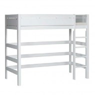 LIFETIME Hochbett XL 177cm in weiß oder white wash - Leiter gerade oder schräg