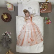 Snurk Bettwäsche Prinzessin in rosa 135x200cm