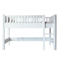 Bopita Mix&Match Nordic halbhohes Bett 90x200cm - gerade Treppe