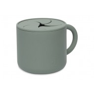 Jollein Snackbecher Silikon in ash green