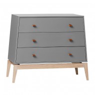 Leander Luna Kommode/Wickelkommode in Grau