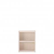 LIFETIME Regalsystem - Regal Höhe 82cm mit 1 Einlegeboden  in white wash