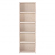 LIFETIME Regalsystem - Regal Höhe 197cm mit 4 Einlegeböden  in white wash