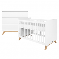 Bopita Babyzimmer 2-teilig Lynn mit Bett 60x120cm