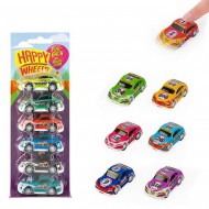 Trendhaus 'Happy Wheels' Pull Back Racing Cars