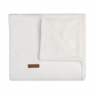 Baby's Only Baby-/ Kinderdecke mit Teddyfutter Sense weiß 100x...
