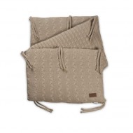 Baby's Only Zopf Bettnest in beige 180x40 cm