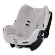 Baby's Only Bezug Maxi-Cosi Zopf weiß