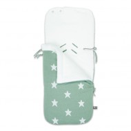 Baby's Only Fußsack Sterne mint 86x38cm
