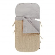 Baby's Only Winter Fußsack Maxi-Cosi Zopf beige 86x38cm