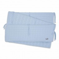 Baby's Only Zopf Laufgitterumrandung in hellblau 330x28cm