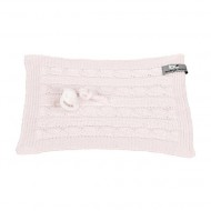 Baby's Only Schnullertuch Zopf klassisch rosa 20x20cm