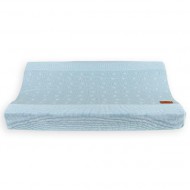 Baby's Only Wickelunterlagenbezug Zopf hellblau 45x70cm