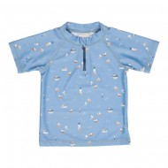 Little Dutch Bade-T-Shirt 74/80 Sailors Bay Dark Blue